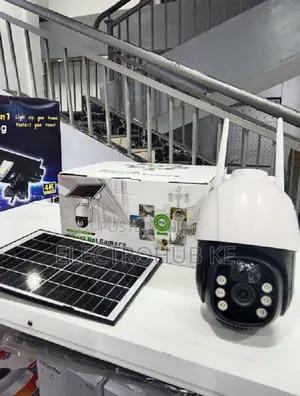 Wireless Security V380pro Solar 4g Outdoor Camera