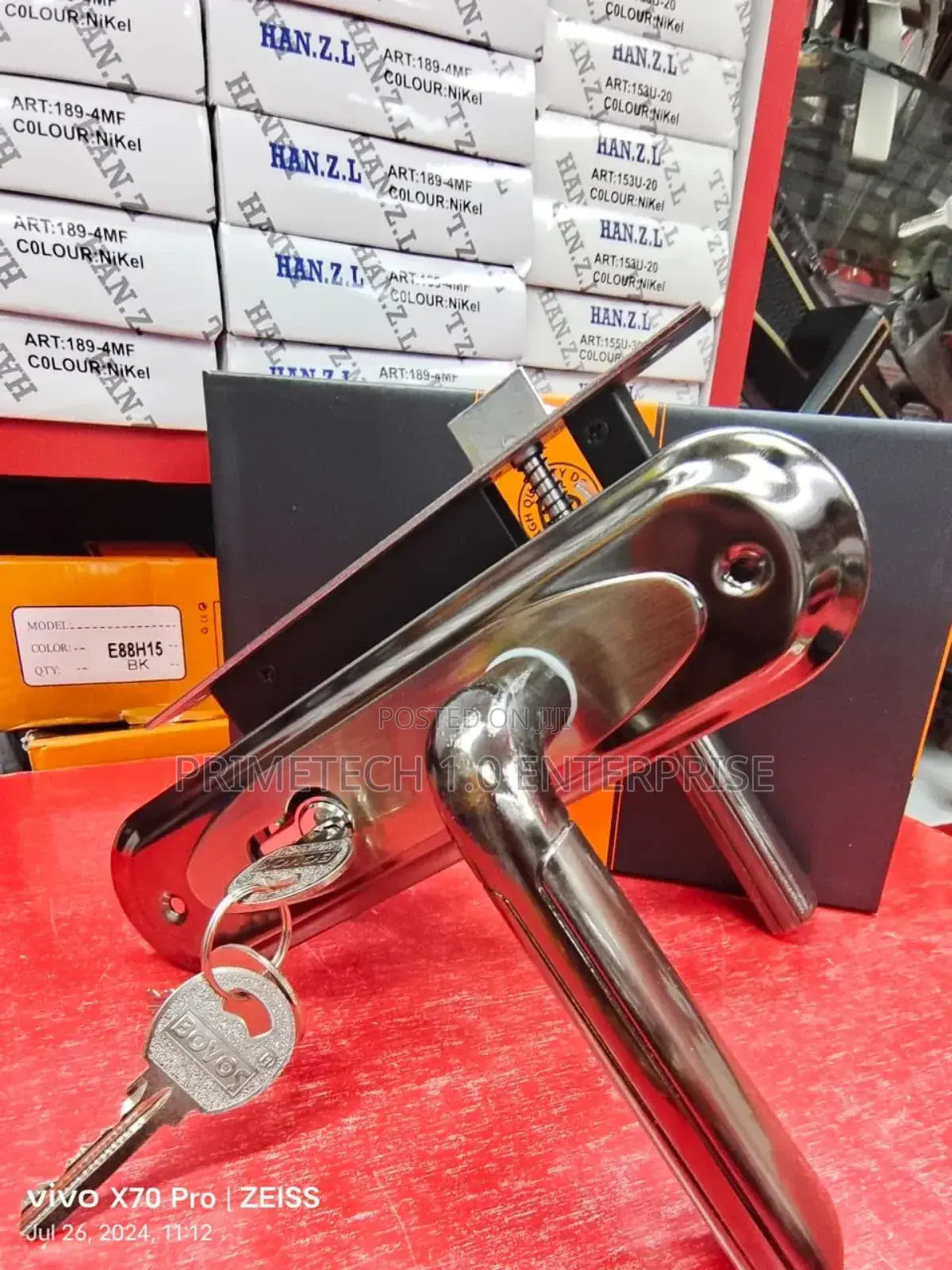 Silver Quality Door Lock