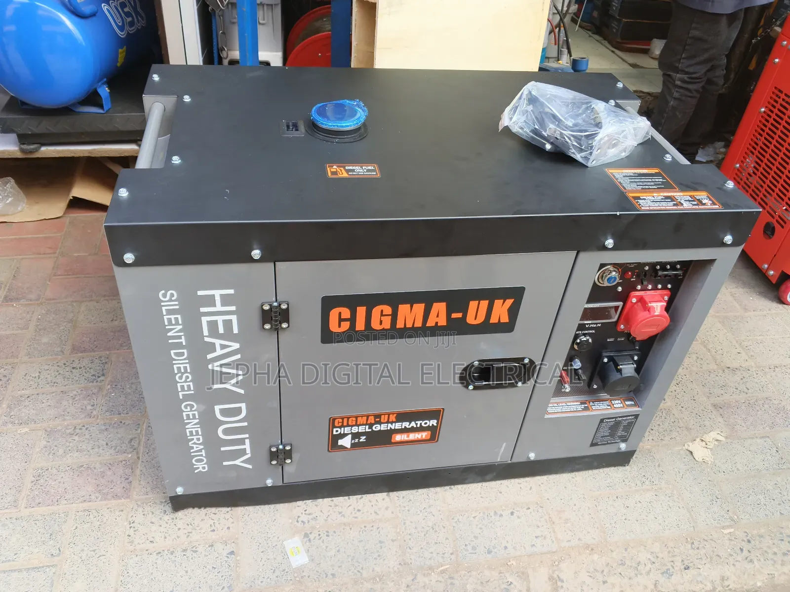 Cigma 15 Kva Generator With Ats