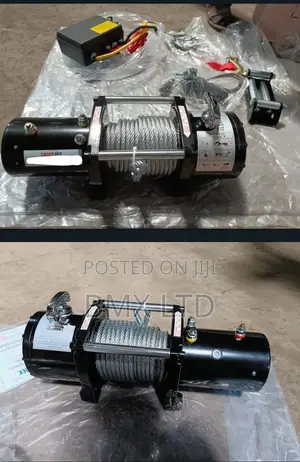 High Power 12000lbs Electric Truck Winch With Remote Control