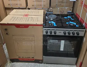 60*60 Von Cooker 3 Gas + 1 Electric Standing Cooker