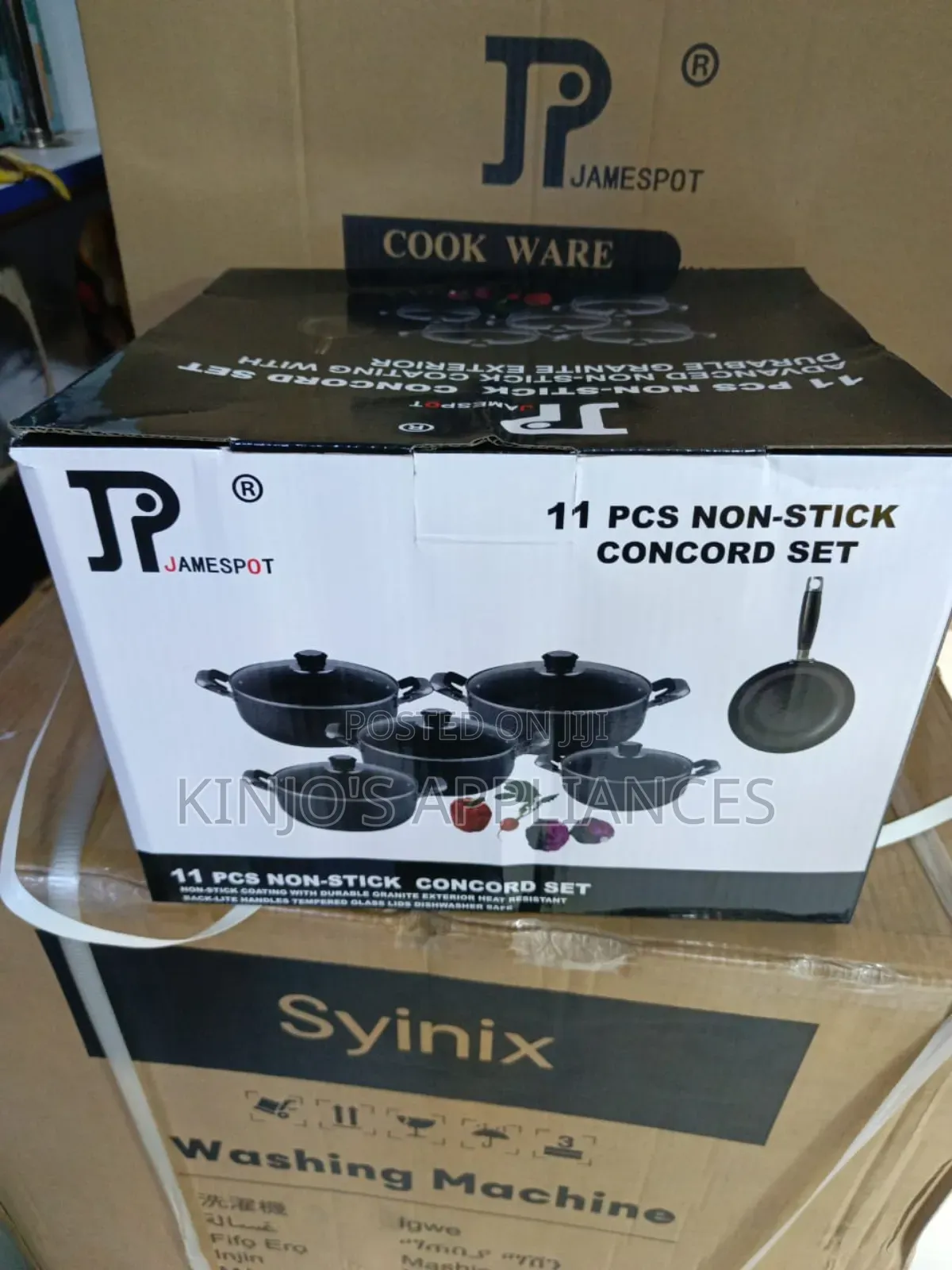 11 Pieces Heavy Duty Jp Non Stick Cookware Set