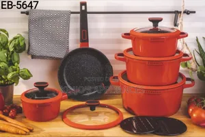 12 Pieces Nonstick Edenburg Cookware Set at 13500