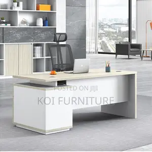 Office Desk : 1.2m Staff Executive Office Table With Three Drawers