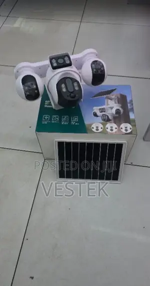 Four Lens V380pro CCTV Camera 4g Solar Powered Camera