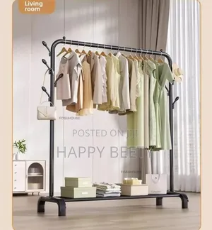 Single Rail Cloth Rack