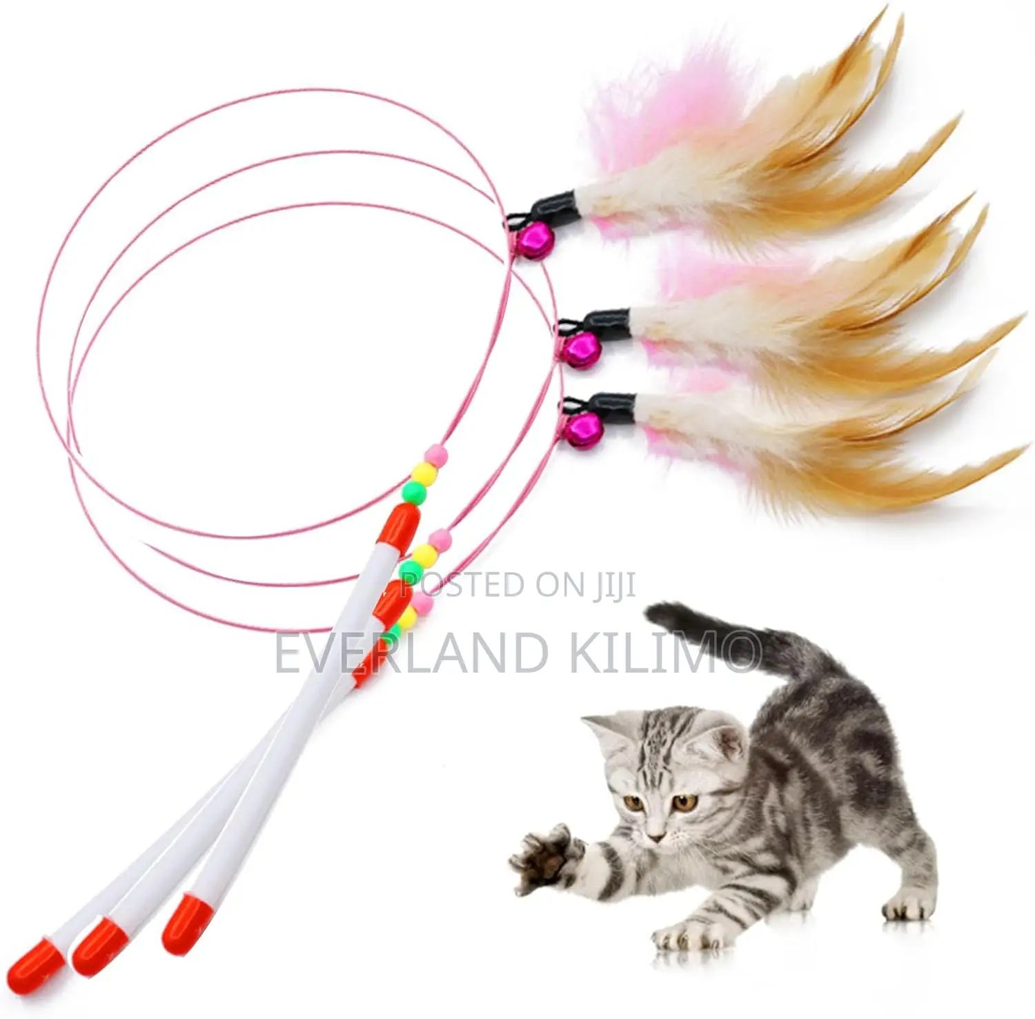 Cat Wand Feather Toy