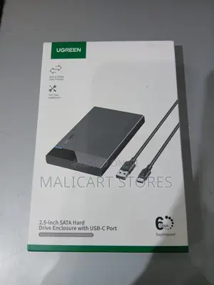 Ugreen Us221 2.5 Inch Sata Type C Hard Drive Enclosure