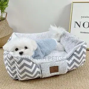 Lala Fleece Comfortable Dog Bed - Small Size