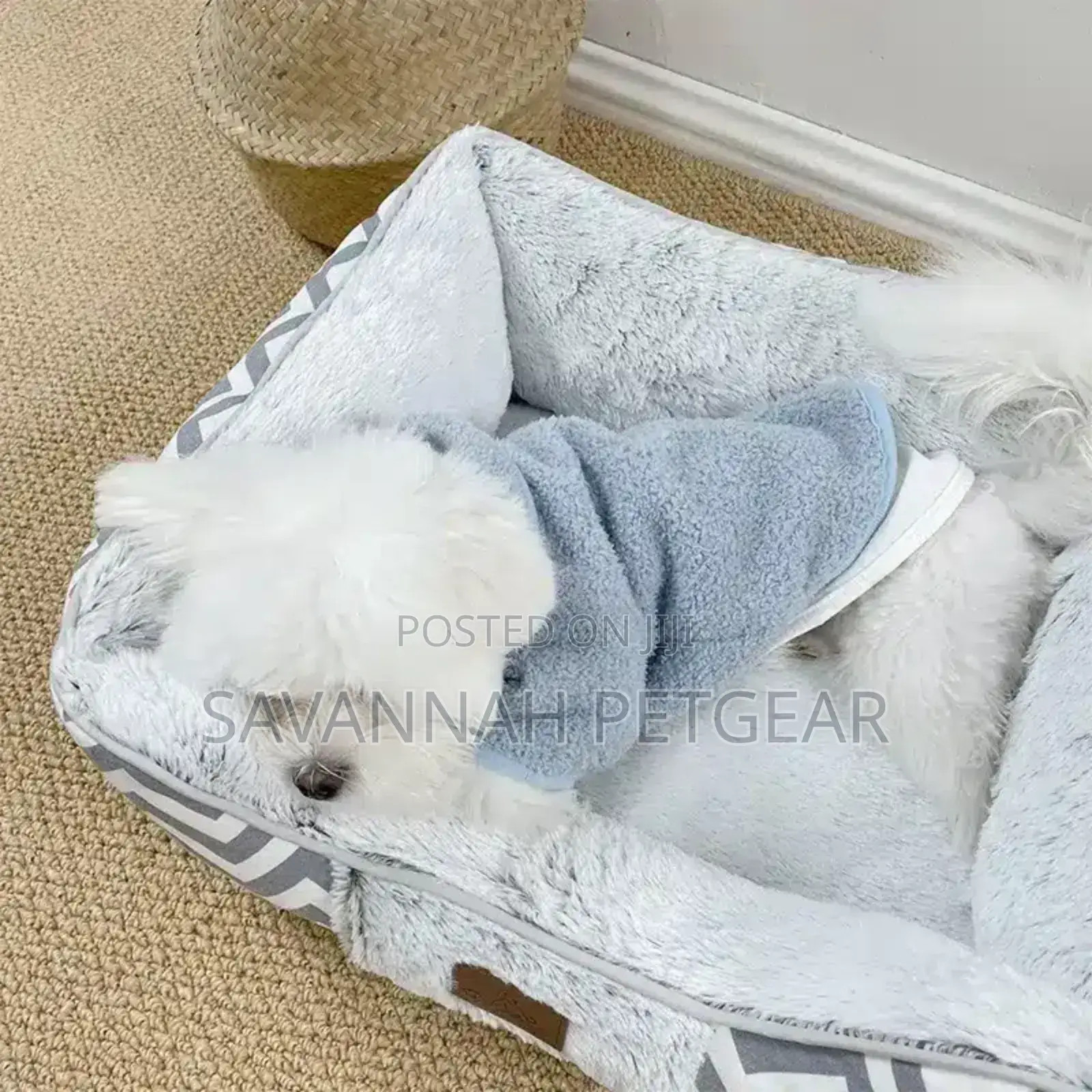 Lala Fleece Comfortable Dog Bed - Small Size