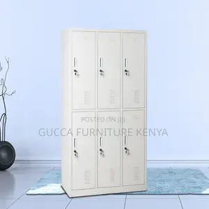 6-door's Steel Office Locker Cabinet