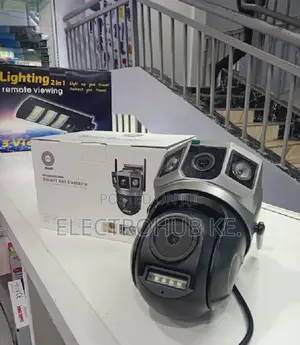 V380 4g Dual Lens Ptz Security Ac Powered Camera