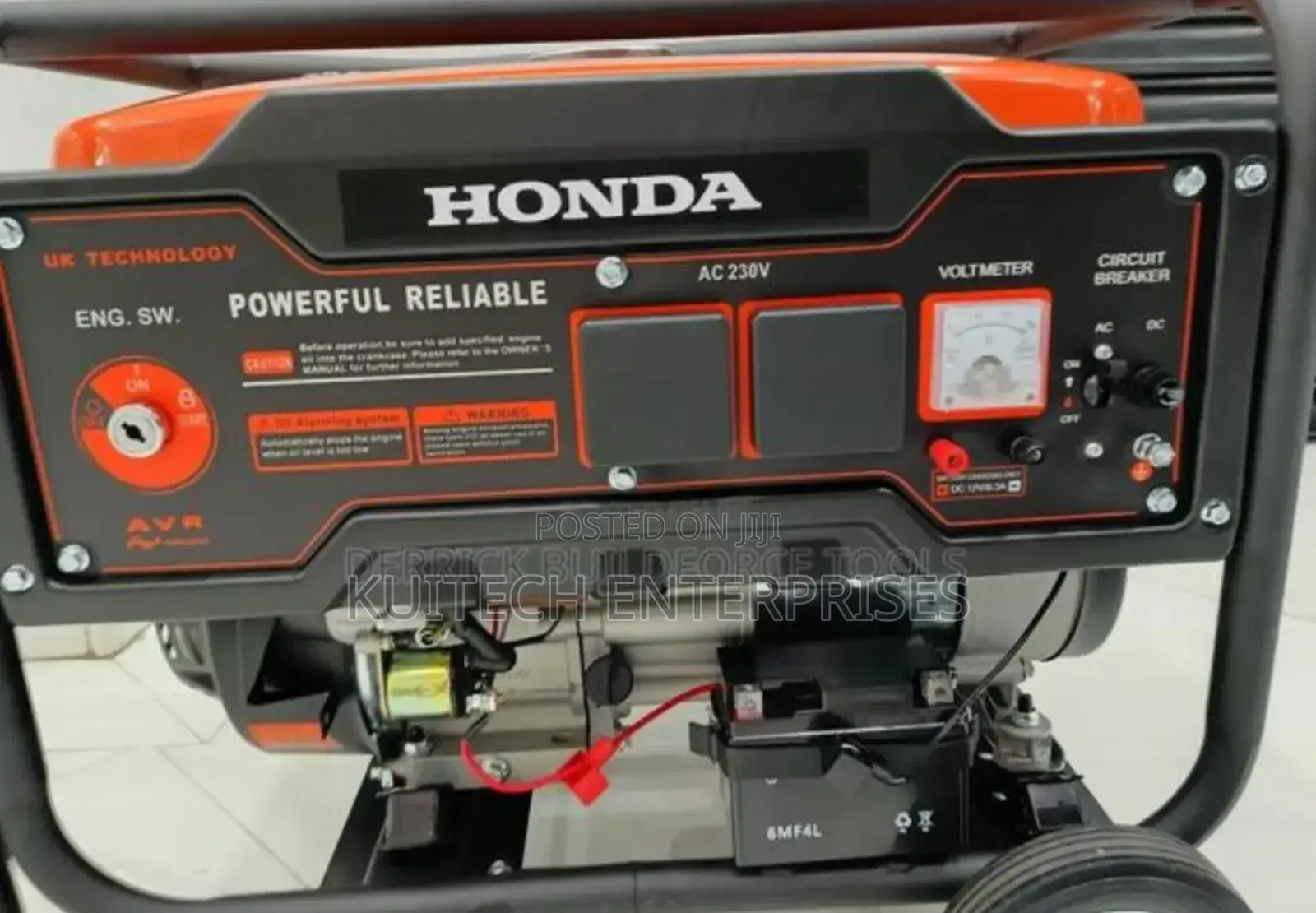 7.5kva Honda Generator Machine/ Petrol Powered Generator Machine