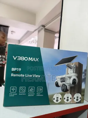 Bp19 Remote Live View CCTV Camera Solar Powered PTZ Control