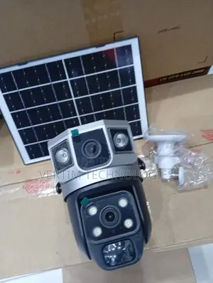 Auto Tracking Support 12mp 4g PTZ Rotating Dual Lens Solar Camera