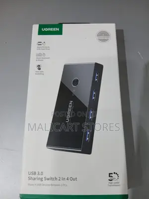 Ugreen Us216 2 in 4 Out Usb 3.0 Sharing Switch Box