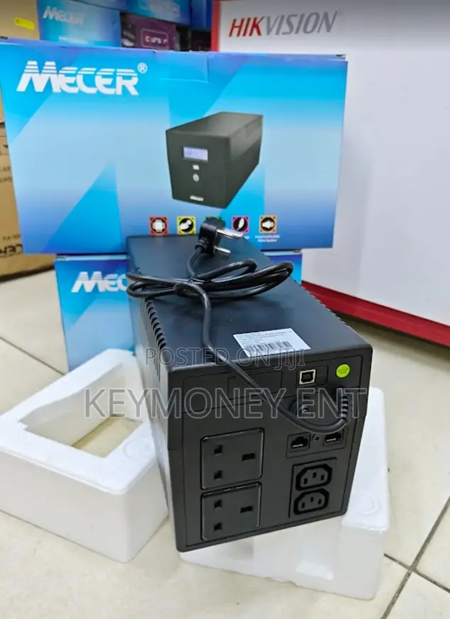 1000va Mecer 4port Back Up Ups