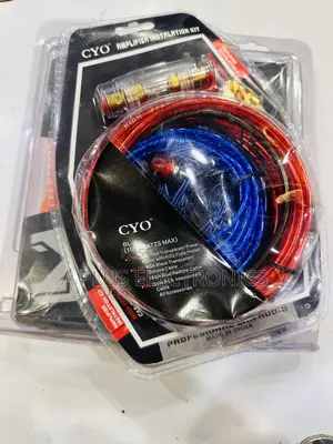 Cyo Bl8 Car Amplifier Installation Wiring Kit – Complete Wiring Set