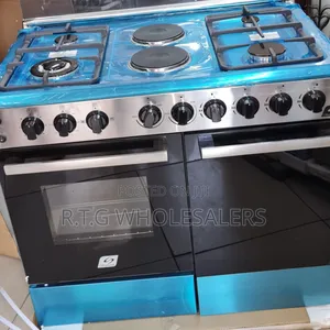 Skyworth 60×90 Standing Cooker 4 Gas + 2 Electric Oven