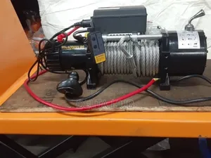 Heavy Duty 12000lb Electric Winch With Wired Remote Control
