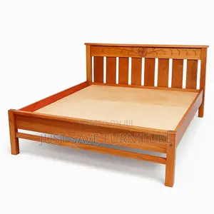 Solid Wooden Bed Frame 5x6 – Strong Durable Bed for Sale (Offer Price)