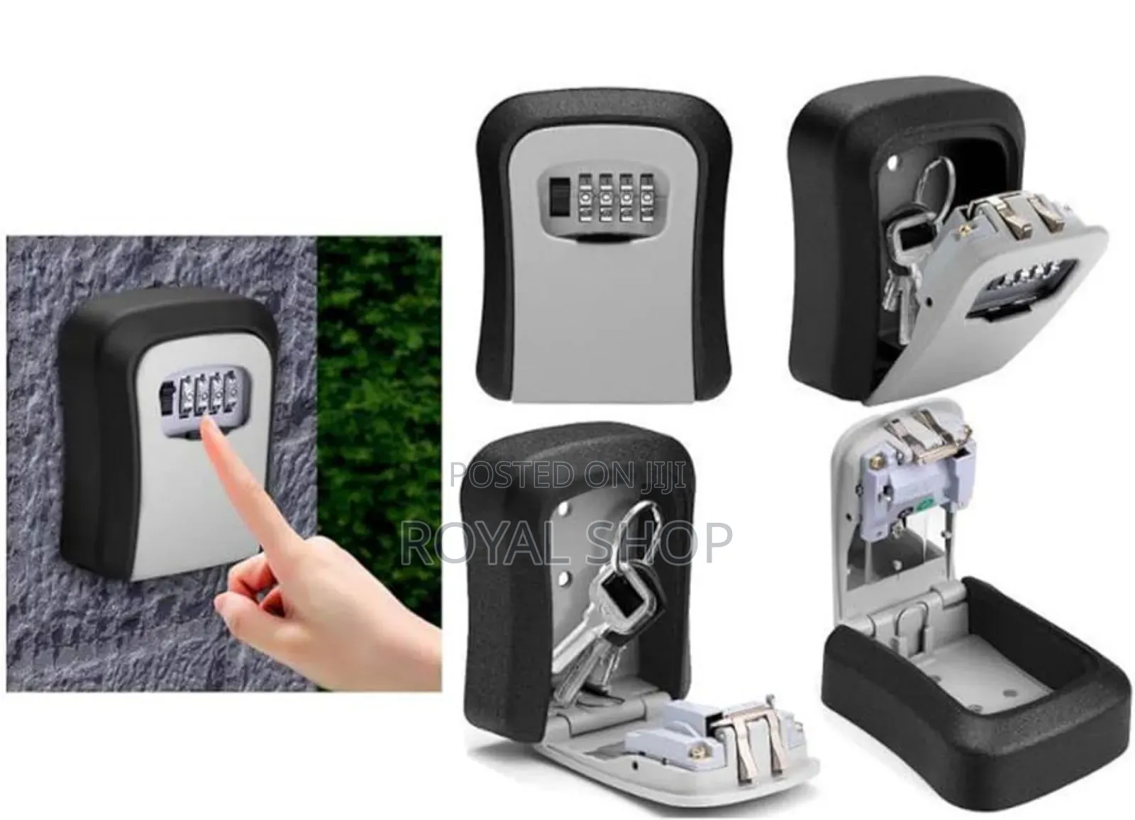 Metallic Safe Key