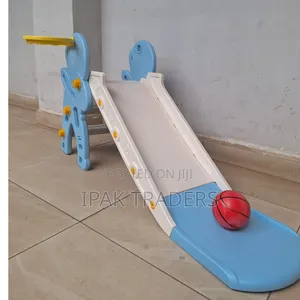 Toddler Slide Indoor for Kids 1.5-3 Years, Blue