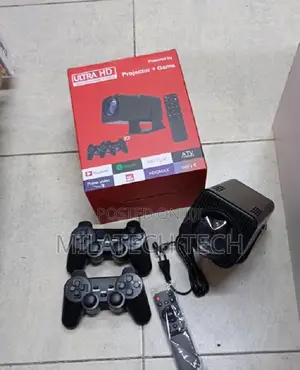 Portable Projector Original With Game Controller,
