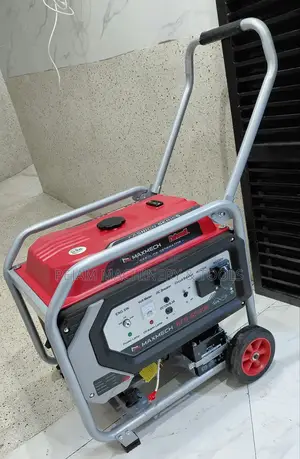Maxmech RFS-6500e 7kva Keystart Gasoline Generator.