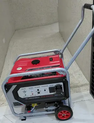 Maxmech 7kva Petrol Generator With Wheels and Handles