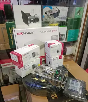 Security 4 Channel Hikvision Ir 4 Cctv Package Kit
