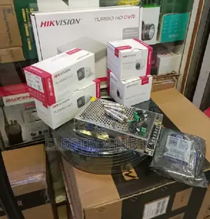 Hikvision 4 Channel Cctv Kits Package 4 Cameras Available