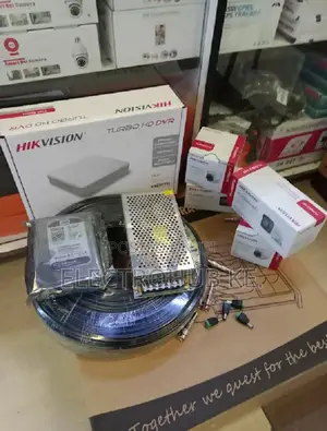 Hikvision Security Cameras - 4 Cameras Complete Set Ir 2mp