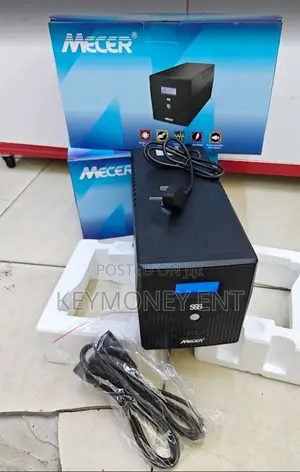 Original Mecer Me 1000 Vu 1kva Back Up Ups Battery 4ports