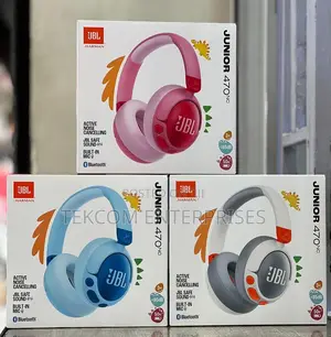 JBL Junior 470nc Wireless Noise-Cancelling Over-Ear Headphones