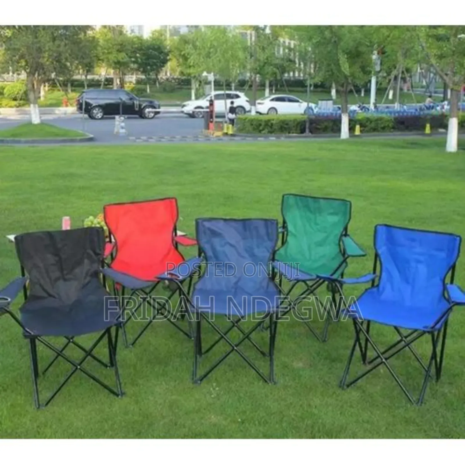 Camping Chairs, With Cup Holder Pouch at 