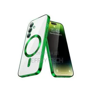 Electroplated Clear Magsafe Case With Camera for Samsung Galaxy A17