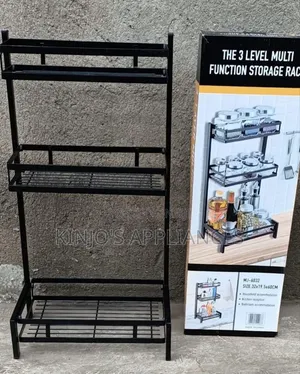 3-Tier Multi Function Spices Storage Rack