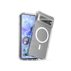 Google Pixel 8 Crystal Clear Magsafe Anti-Yellowing Shockproof Hard Pc