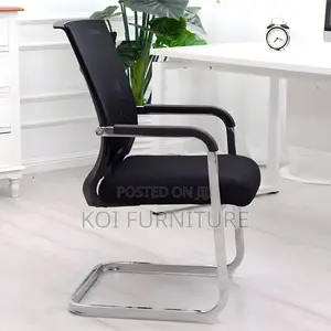 Office Chairs; Modern Fixed Arms Office Chair Lumbar Support