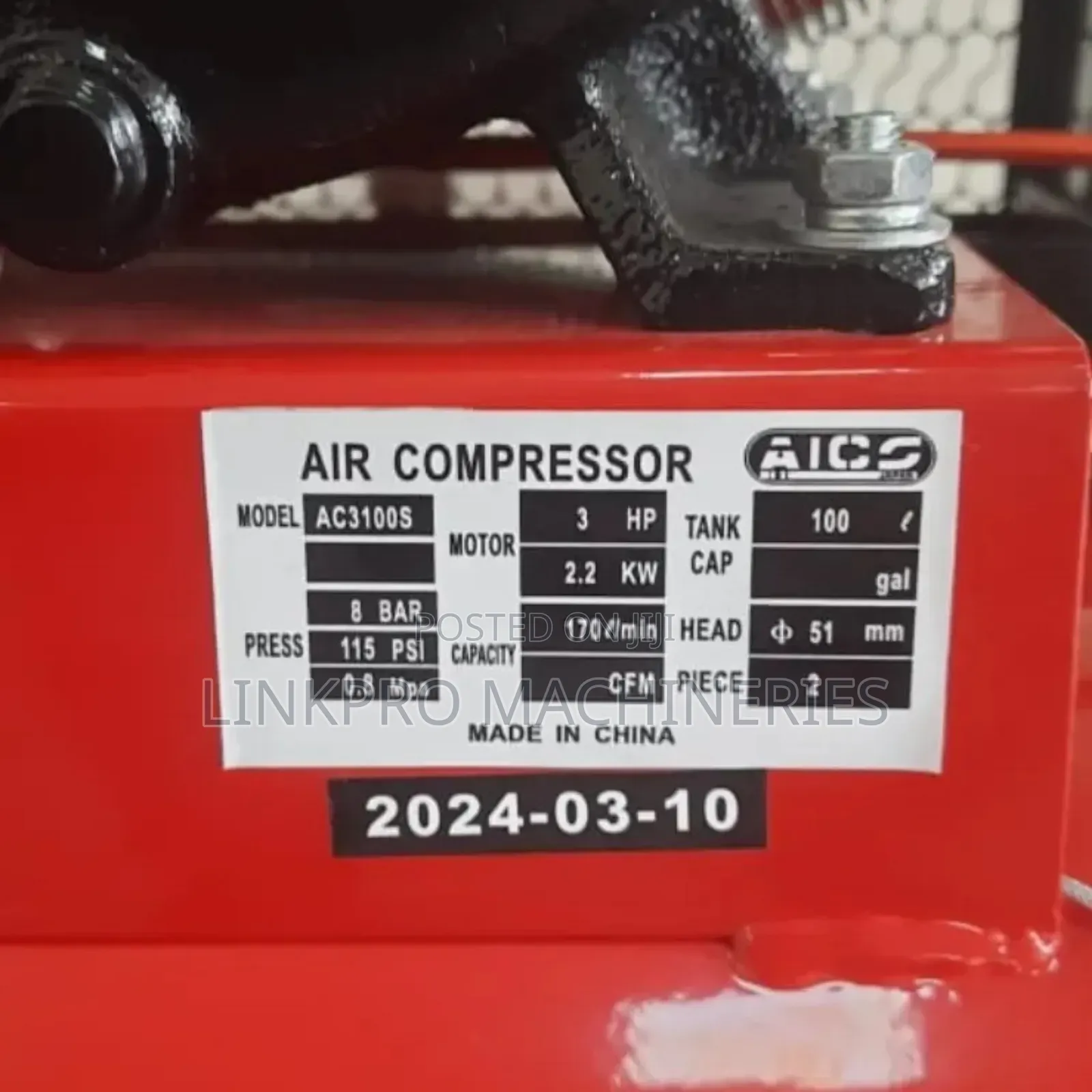 100 Litres Aico Air Compressor