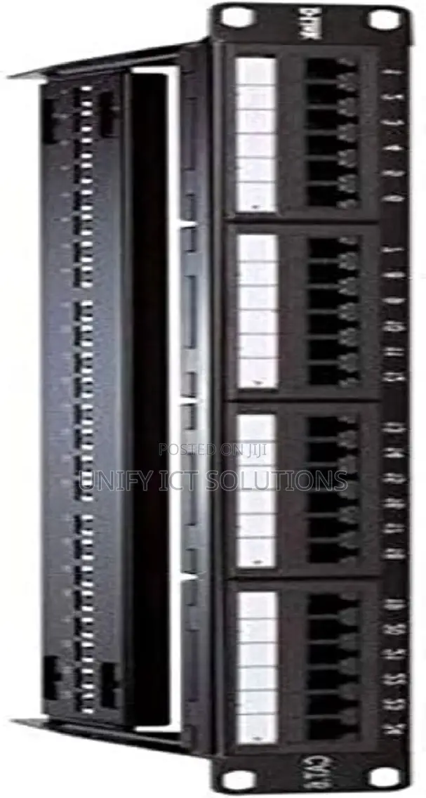 D-Link NPP-C61blk241 Cat6 24-Port Patch Panel