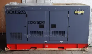 Hisaki Japan 80kva/64kw Diesel Silent Generator Heavy Duty