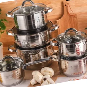 Edenburg 12‐Piece Premium Stainless Steel Kitchen Set