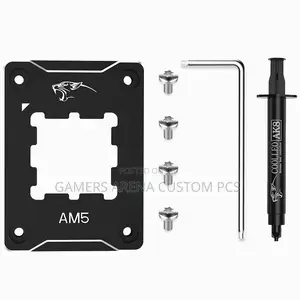 Coolleo Amd Am5 Cpu Holder Corrective Anti-Bending Fixing Frame Paste