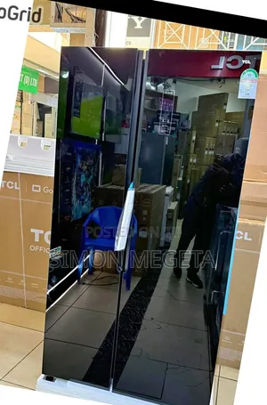 TCL Side by Side Fridge Glass Door Available at Fare Price