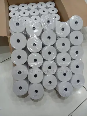 High Printing Performance 50 Pieces 80mm by 80mm by 13mm Paper Rolls