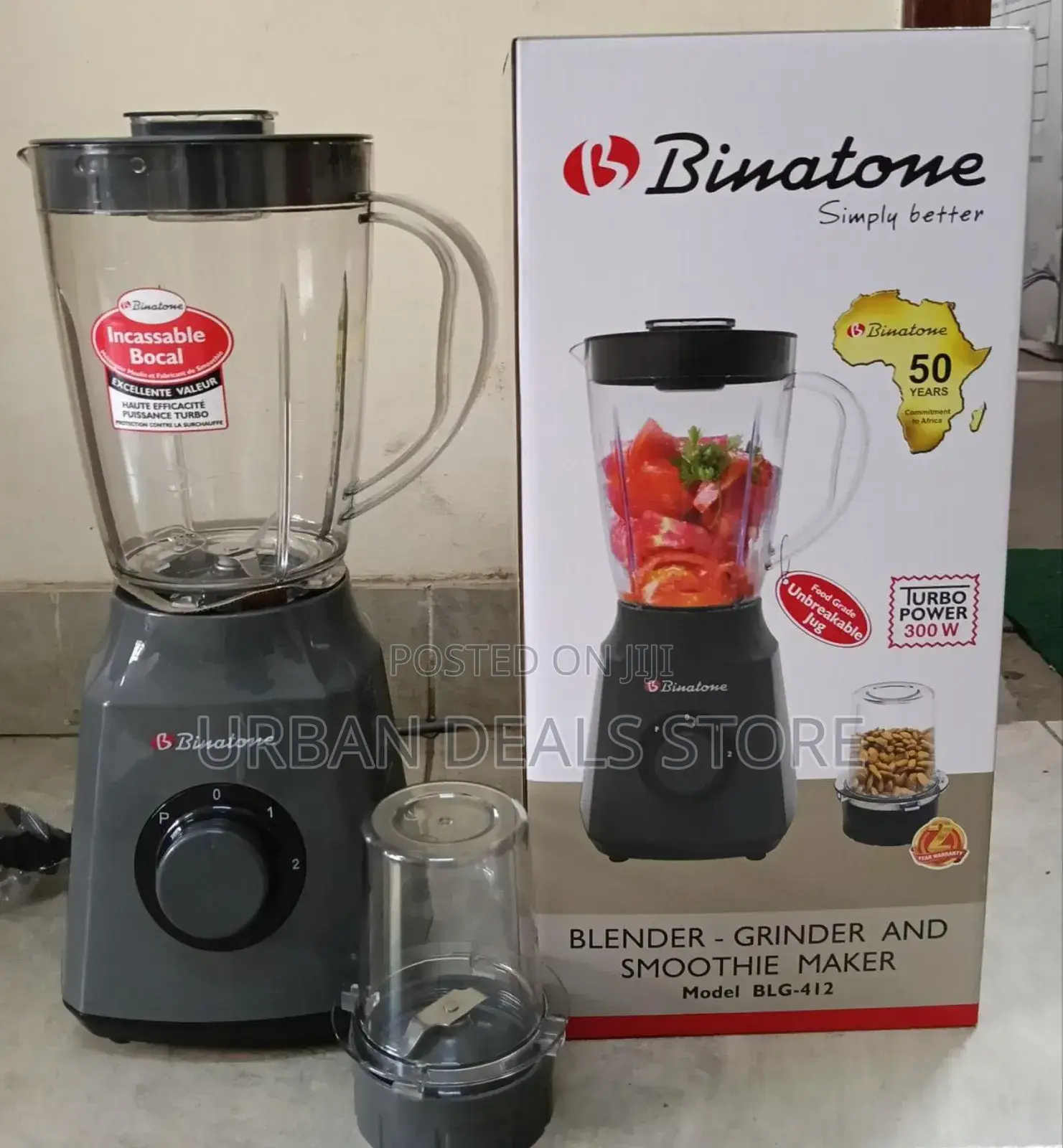 Binatone 2 in 1high Quality Blender-Grinder