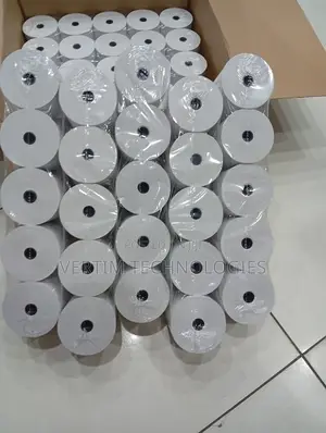 Easy Loading Design 50 Pieces 80mm by 80mm by 13mm Thermal Paper Rolls