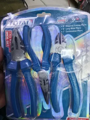 Industrial 3pc Pliers Set Total